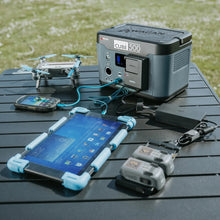 Load image into Gallery viewer, Wagan Tech Lithium Cube 500 Portable Power Station Portable Solar Generator Wagan Tech 