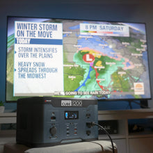 Load image into Gallery viewer, Wagan Tech Lithium Cube 1200 Portable Power Station Portable Solar Generator Wagan 