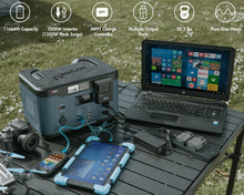 Load image into Gallery viewer, Wagan Tech Lithium Cube 1200 Portable Power Station Portable Solar Generator Wagan 