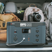 Load image into Gallery viewer, Wagan Tech Lithium Cube 1200 Portable Power Station Portable Solar Generator Wagan 