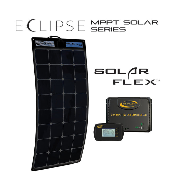 Go Power! SOLARFLEX™ ECLIPSE 190W + 30A MPPT CONTROLLER SOLAR KIT Solar Energy Kits Go Power! 