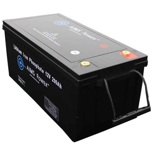 AIMS Power Lithium Battery 12V 200Ah LiFePO4 Lithium Iron Phosphate with Bluetooth Monitoring Batteries AIMS Power 