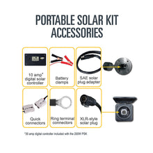Load image into Gallery viewer, Go Power! 200 Watt Portable Solar Kit Premium Solar Kit Go Power! 