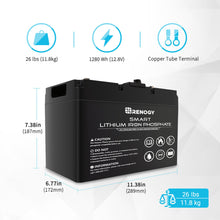 Load image into Gallery viewer, RENOGY 12V 100Ah Smart Lithium Iron Phosphate Battery w/ Self-Heating Function Batteries Renogy 