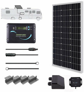 RENOGY 100 Watt 12 Volt Solar RV Kit RV Solar System Renogy 