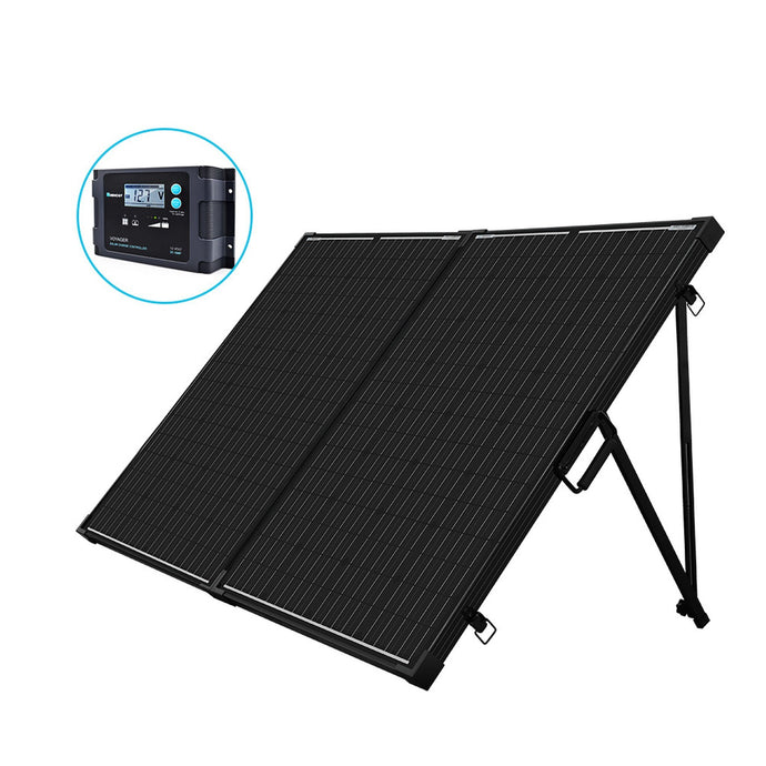 RENOGY 200 Watt 12 Volt Monocrystalline Foldable Solar Suitcase Portable Solar Panel Renogy 