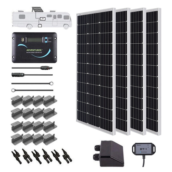 RENOGY 400 Watt 12 Volt Solar RV Kit RV Solar System Renogy 