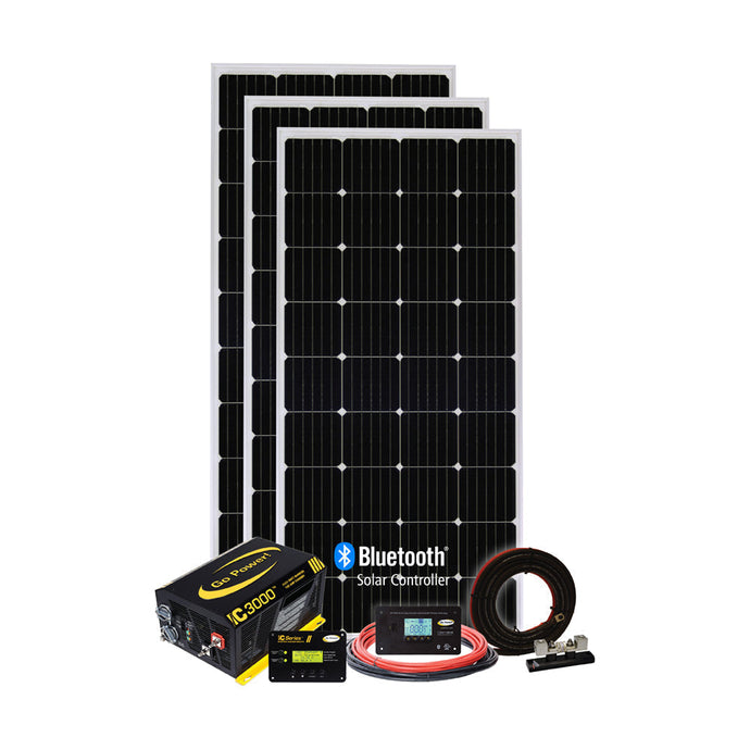 Go Power! SOLAR EXTREME CHARGING SYSTEM (570 WATTS) Solar Energy Kits Go Power! 