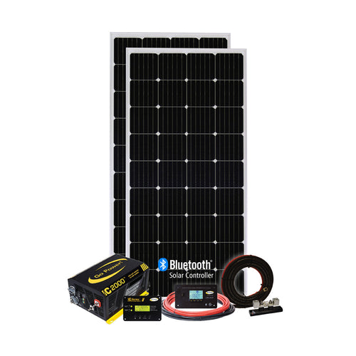 Go Power! SOLAR ELITE CHARGING SYSTEM (380 WATTS) Solar Energy Kits Go Power! 