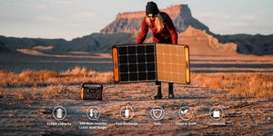 Jackery Solar Generator 500 (Jackery 500 + SolarSaga 100W) Solar Kits Jackery 
