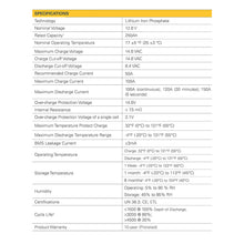 Load image into Gallery viewer, Go Power! Batteries Go Power! 250Ah Lithium Iron Phosphate Solar Battery