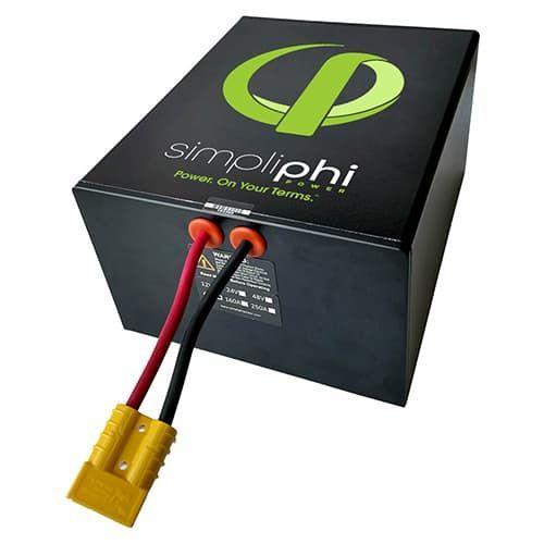 Simpliphi PHI 1.4 kWh Lithium Ferro Phosphate(LFP) Battery, 12V Batteries Simpliphi 