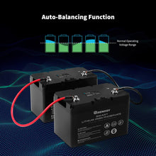 Load image into Gallery viewer, Renogy Batteries Renogy 12V 100Ah Smart Lithium Iron Phosphate Battery