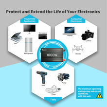 Load image into Gallery viewer, Renogy Power Inverter Renogy 1000W 12V Pure Sine Wave Inverter