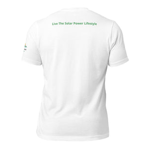 Solar Power Lifestyle Unisex t-shirt Solar Power Lifestyle 