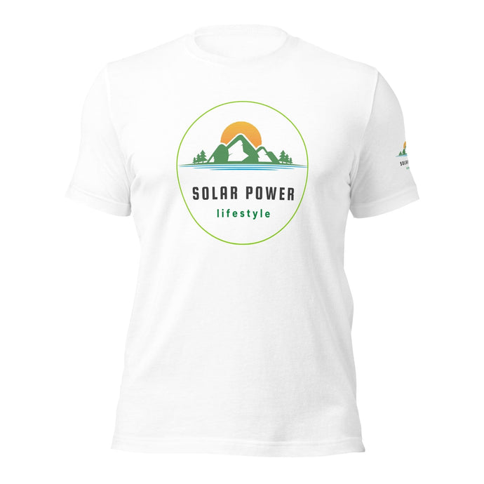 Solar Power Lifestyle Unisex t-shirt Solar Power Lifestyle White XS 