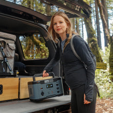 Load image into Gallery viewer, Wagan Portable Solar Generator Wagan Tech Lithium Cube 1200 Portable Power Station